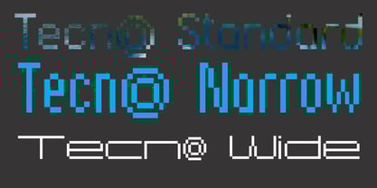 Tecna Wide Font Poster 3