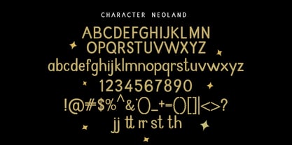 Neoland Font Poster 8