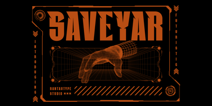 Saveyar Font Poster 1