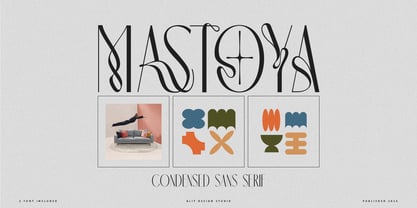 Mastoya Font Poster 1