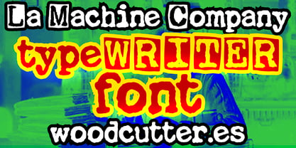 La Machine Company Font Poster 2