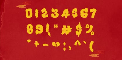 Dragon Flame Font Poster 7