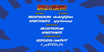 Brootahh Font Poster 10