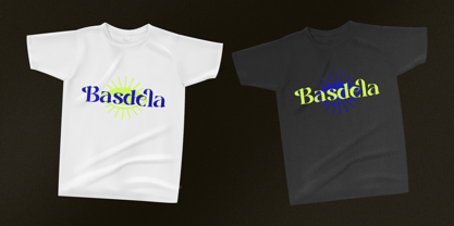 Basdela Font Poster 5