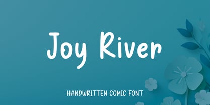 Joy River Fuente Póster 1