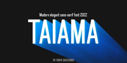 Taiama Font Poster 1