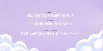 Moon Rabbit Font Poster 5