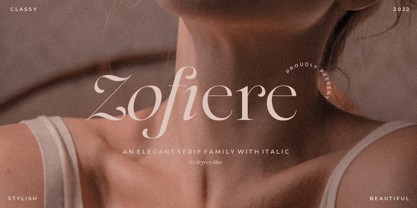 Zofiere Font Poster 1