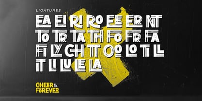 Cheer Forever Font Poster 8