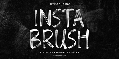 Instabrush Font Poster 1