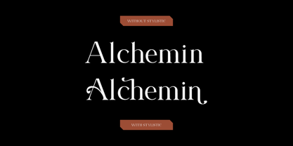 Alchemin Font Poster 8