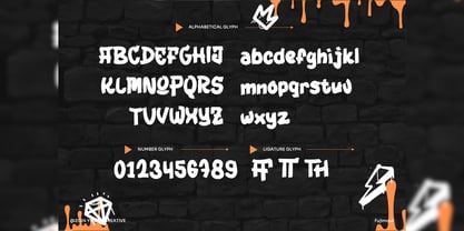 Fujimout Font Poster 2