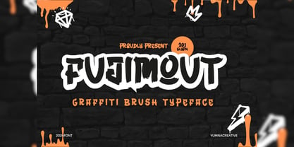 Fujimout Font Poster 1