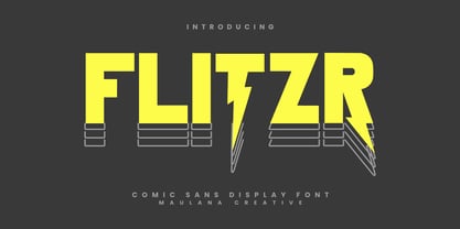 MC Flitzr Font Poster 1