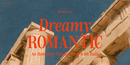 Dreamy Romantic Font Poster 1