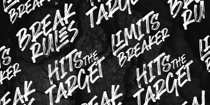 Break Rules Font Poster 4