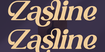 Zasline Font Poster 6