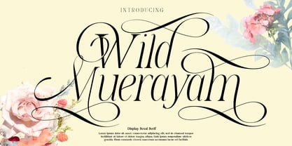 Wild Muerayam Font Poster 1