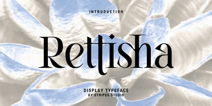 Rettisha Font Poster 1