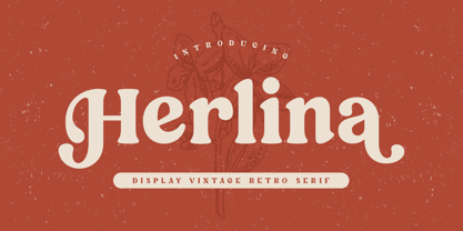 Herlina Font Poster 1