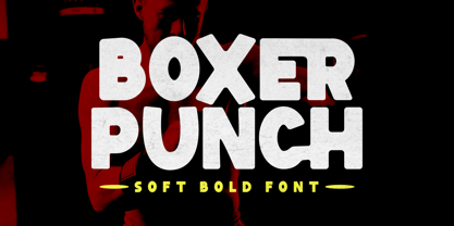 Boxer Punch Font Poster 1