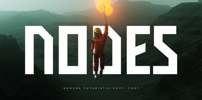 Nodes Font Poster 1