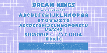 Dream Kings Font Poster 7