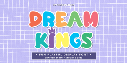 Dream Kings Font Poster 1