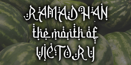 Majidi Mirage Font Poster 4