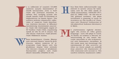 Carolingian Majuscul Font Poster 5