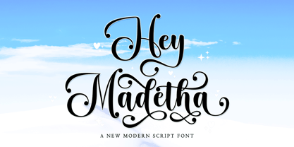 Hey Madetha Font Poster 1