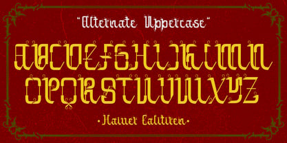 Haiver Ealitiren Font Poster 4