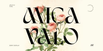 Mica Valo Font Poster 1