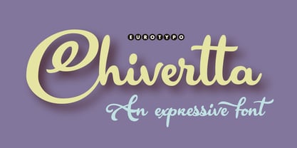 Chivertta Font Poster 1