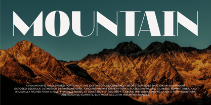 Munges Font Poster 6