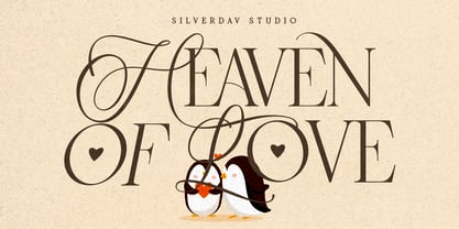 Heaven Of Love Font Poster 1