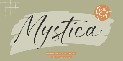 Mystica Font Poster 1