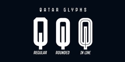 Qatar Font Poster 4