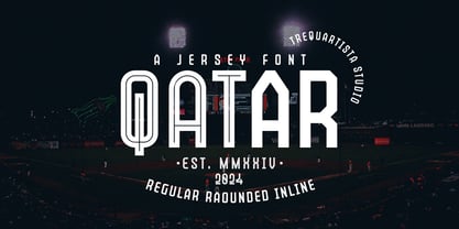 Qatar Font Poster 1