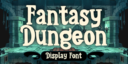 Fantasy Dungeon Font Poster 1