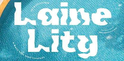 Laine Lity Font Poster 1