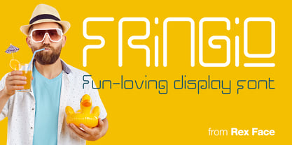 Fringio Font Poster 1