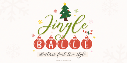 Jingle Balle Font Poster 1