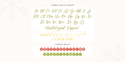 Jingle Balle Font Poster 10
