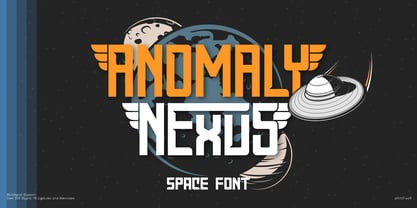 Anomaly Nexus Font Poster 1