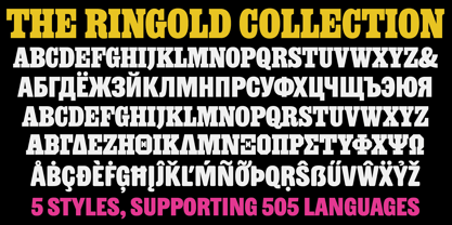 Ringold Font Poster 1