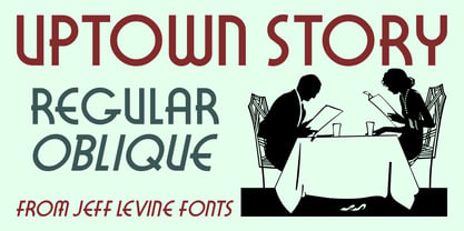 Uptown Story JNL Font Poster 1