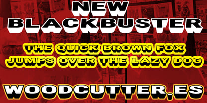 New Blackbuster Font Poster 2