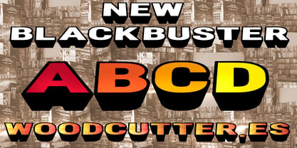 New Blackbuster Font Poster 5