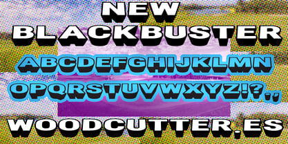 New Blackbuster Font Poster 3